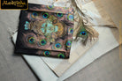 Hand-painted Silk blouse Krishna. Thaliraambal